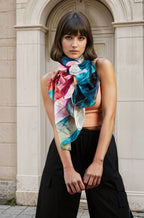 Daisy Silk Scarf