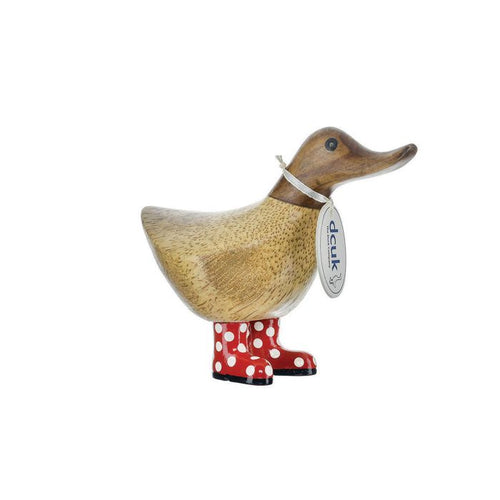 Natural Welly Duck - Spotty