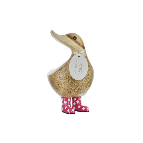 Natural Welly Duck - Spotty