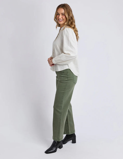 Eleanor Top - Vintage White