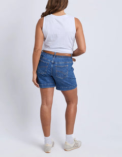 Atlas Denim Short - Dark Blue
