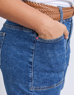 Atlas Denim Short - Dark Blue