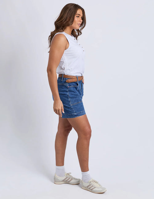 Atlas Denim Short - Dark Blue