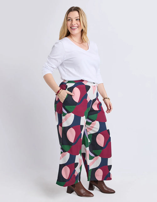 Ronja Pant - Abstract Print