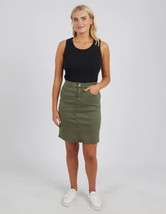 Belle Skirt - Khaki