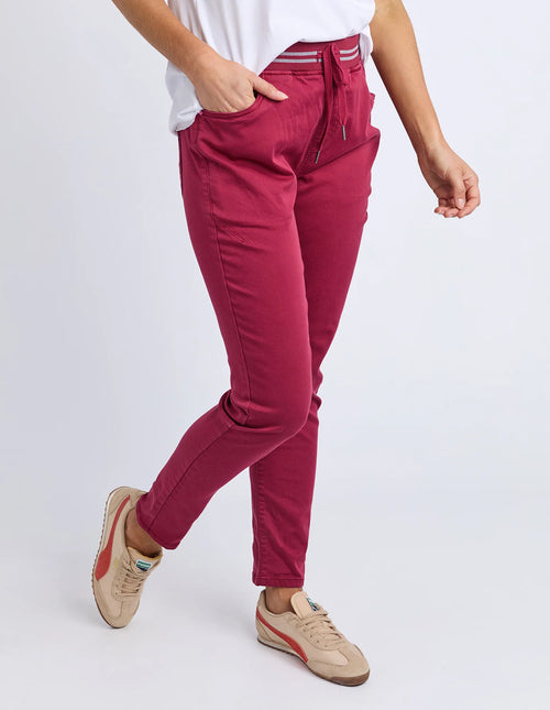 Margo Jogger - Maroon