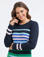 Medley Stripe Long Sleeve Tee