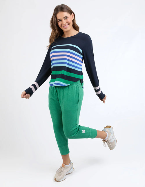 Medley Stripe Long Sleeve Tee