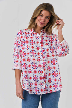 Boyfriend Linen Shirt - Etoile