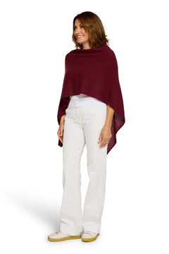 Cashmere Topper - Sangria