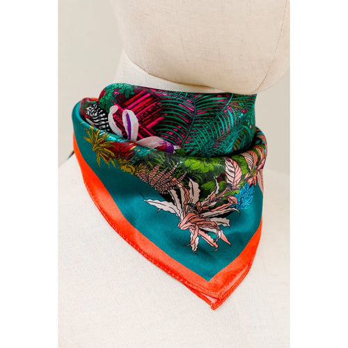 Silk Scarf - Forgotten Temple