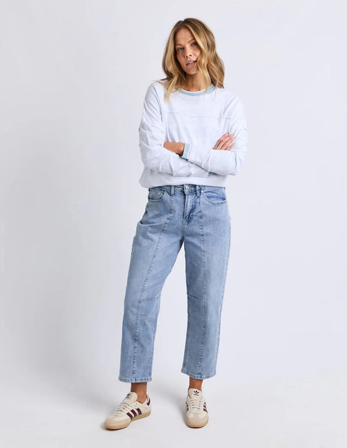 Ambrose Barrel Jean - Light Blue