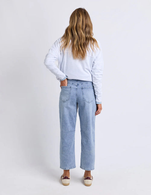 Ambrose Barrel Jean - Light Blue