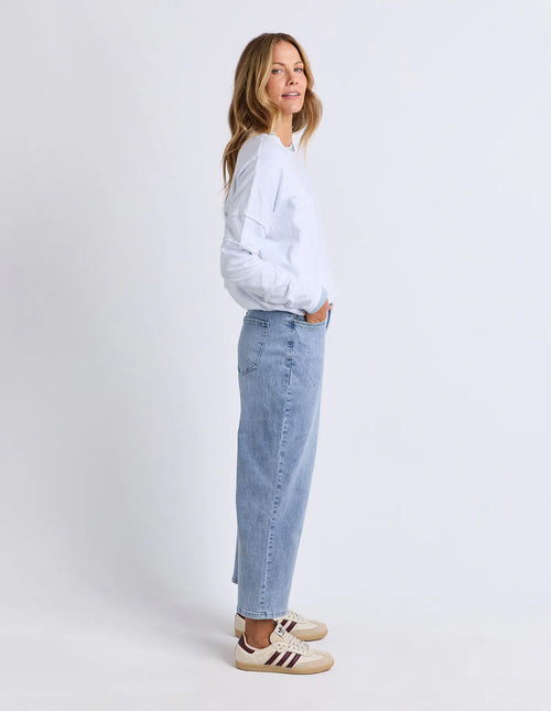 Ambrose Barrel Jean - Light Blue