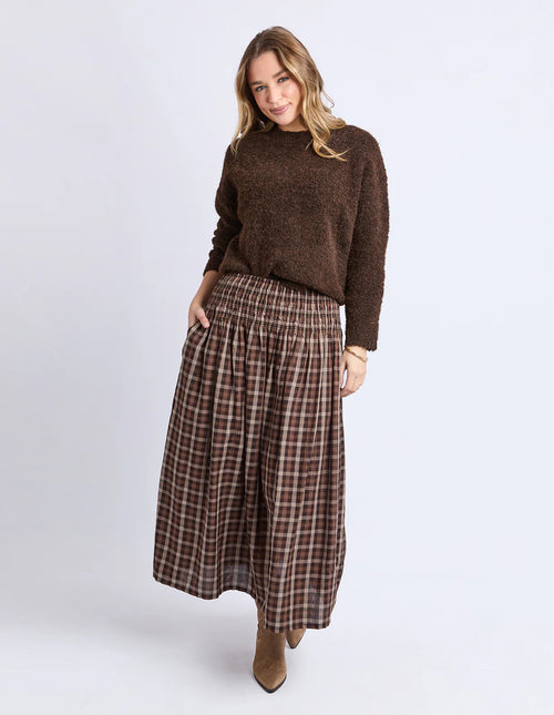Coco Check Skirt