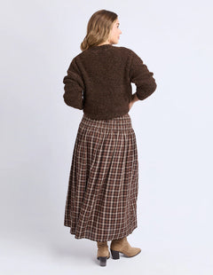 Coco Check Skirt