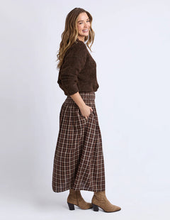 Coco Check Skirt