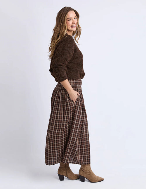 Coco Check Skirt