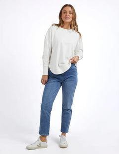 Simplified Crew - Ecru