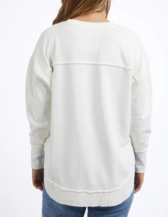 Simplified Crew - Ecru