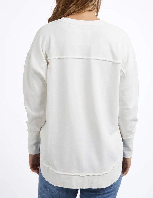 Simplified Crew - Ecru