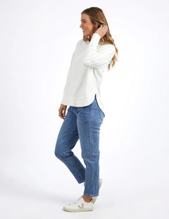 Simplified Crew - Ecru