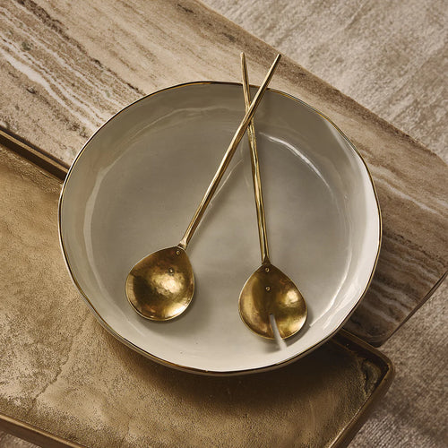 French Grey Salad Bowl