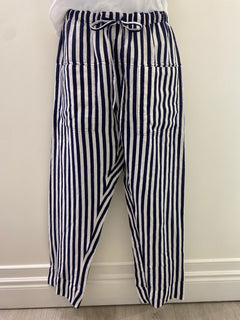 Darcy Pant - Indigo Stripe