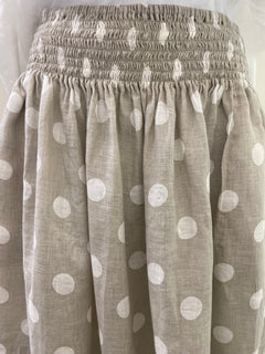 Zoe Skirt - Natural Spot