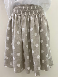Zoe Skirt - Natural Spot