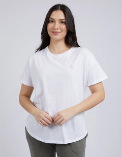Halli Short Sleeve Tee - White