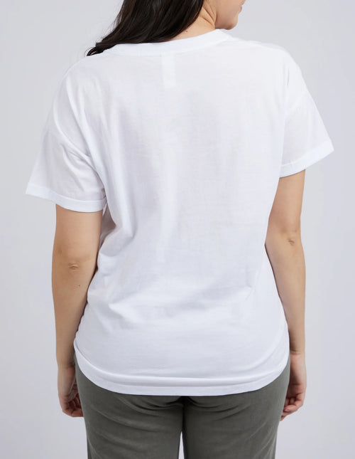 Halli Short Sleeve Tee - White