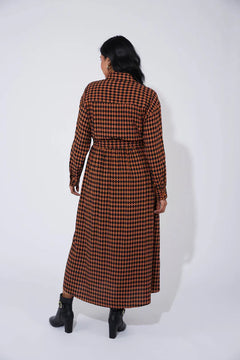 Casablanca Dress - Kohl/Dune