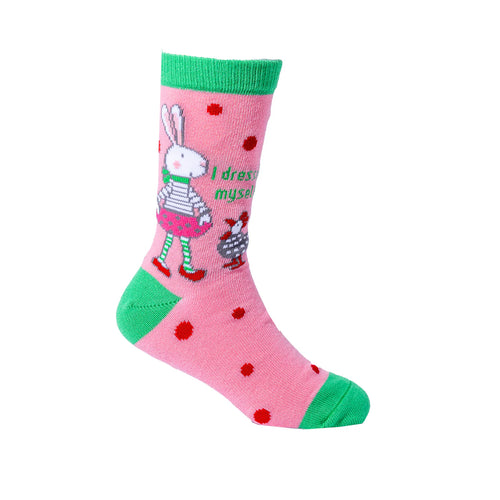 Twigseeds Socks - I Dressed Myself 4-6yo