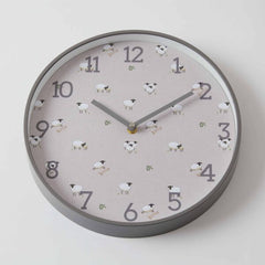 Counting Sheep Wall Clock