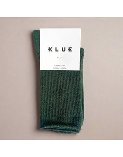 Lurex Glitter Socks - Green