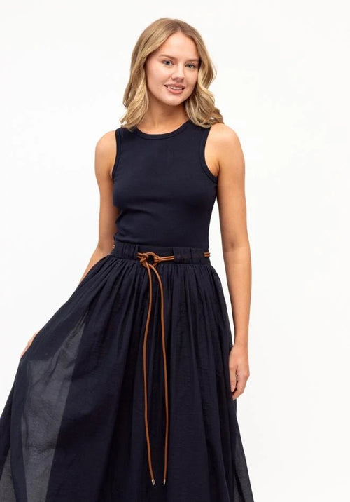 Lyla Dress - Navy