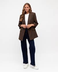 Rolled Sleeve Blazer