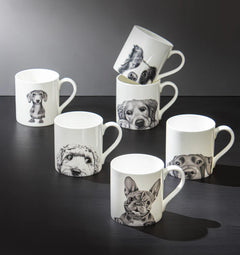 Peeking Pups Mug