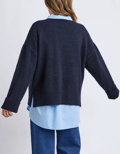 Lobster Intarsia Knit