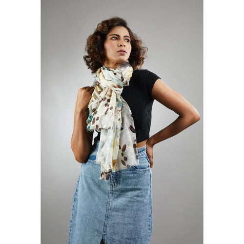 Lois Print Scarf - Modal/Silk