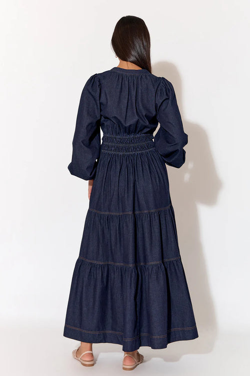 Denim Maxi Dress