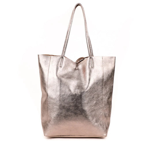 The Glimmer Large Tote - Champagne