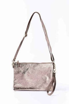 The Anna Crossbody Bag - Champagne
