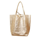 The Glimmer Large Tote - Gold