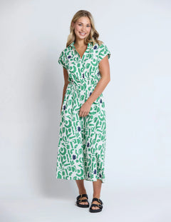 Marly Dress - Spring Green