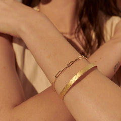 Anchor Bracelet - Gold
