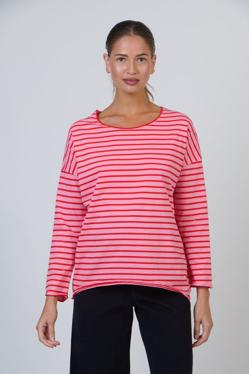 Long Sleeve Top - Swirly Pop