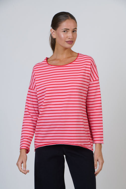 Long Sleeve Top - Swirly Pop