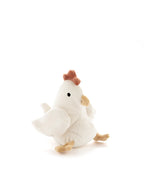 Henrietta the Hen Rattle - Cream